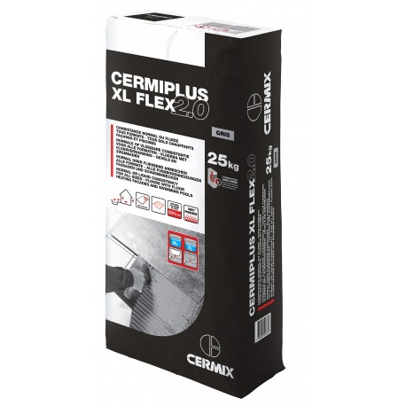 CERMIPLUS XL FLEX 2.0 - 25 kg gris