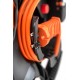 Brennenstuhl Enrouleur de câble X-GUM avec 1 prolongateur et 1 fiche 18,50+1,50m H05VV-F 2x1,5