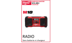 M18 JSR-0 | M18™ Radio-chargeur dechantier