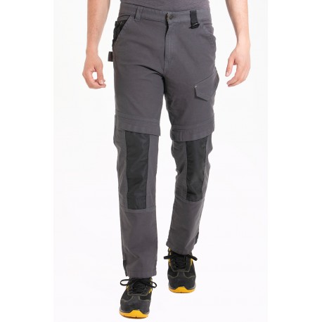 Pantalon coupe charpentier avec ouverture pour insertion de genouillères HARDY T.38