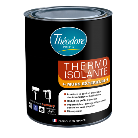 Peinture Thermo-Isolante extérieur - 3L
