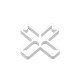 CROISILLONS CLASSIQUES EN X - 7 MM - 200 PCS