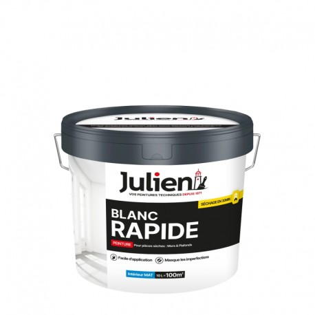 BLANC RAPIDE MAT 10L JULIEN