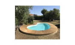 TERRASSE PIN ROUGE DU NORD SKIN US T3 MARRON