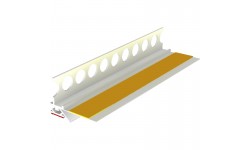 Profilé de protection pour portes et fenêtres dynamique en PVC avec lèvre