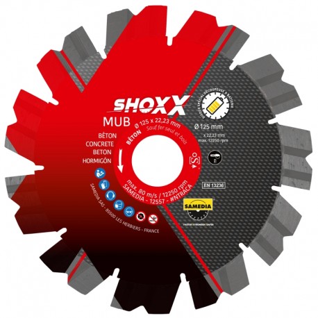 SHOXX MUB Ø125 al22.23
